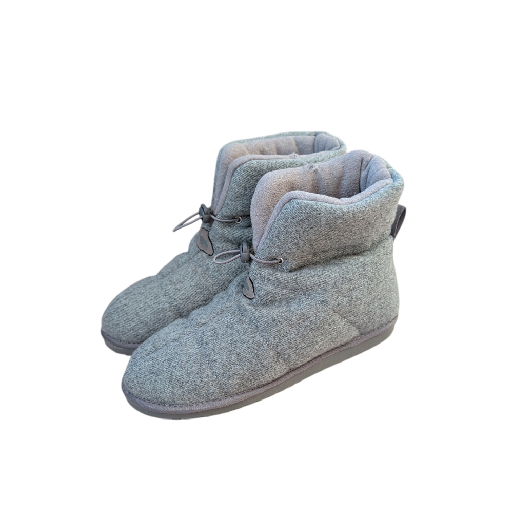 Rocket Dog Winifred Wool Quilted Slipper Ankle Booties 7.5 Gray